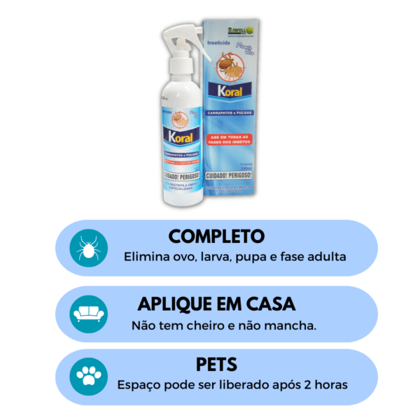 Koral 240ml - Carrapaticida - Image 3