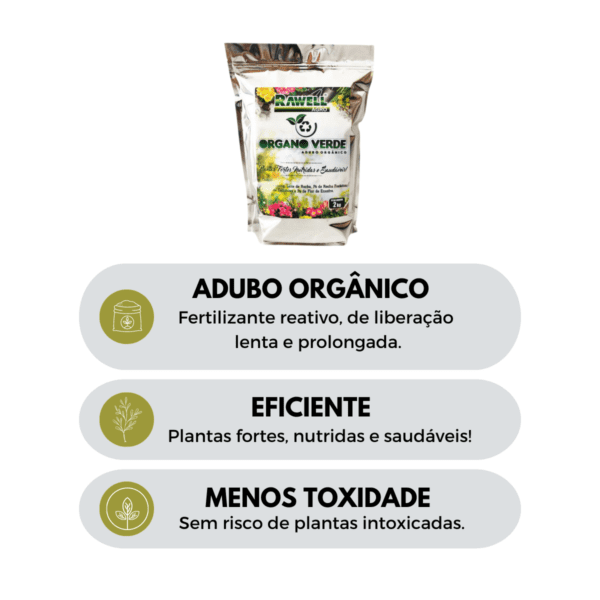 Organo Verde 2KG – Adubo Orgânico - Image 3